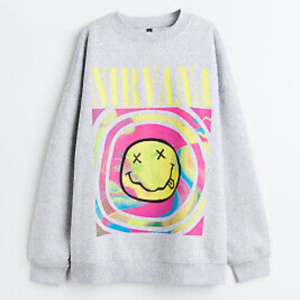 Nirvana oversized sweater
